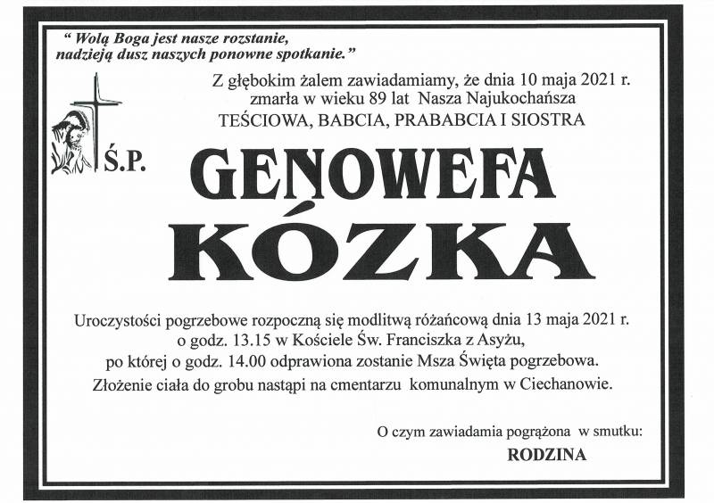 GENOWEFA KÓZKA
