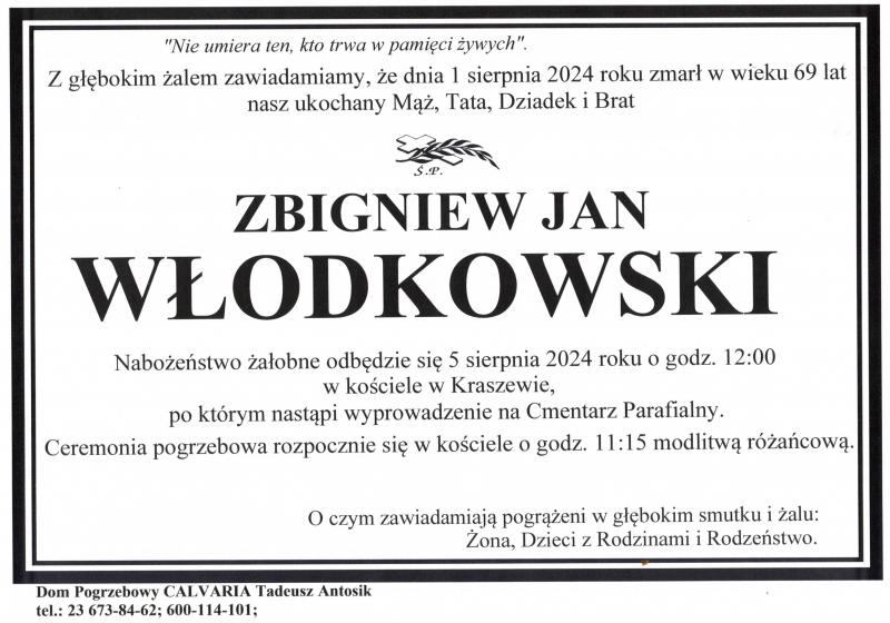 Zbigniew Jan Włodkowski