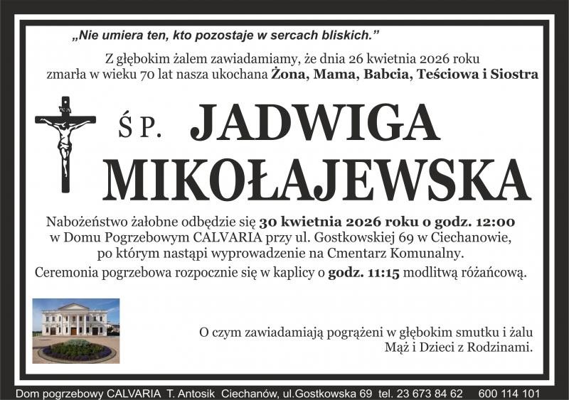 Jadwiga Mikołajewska