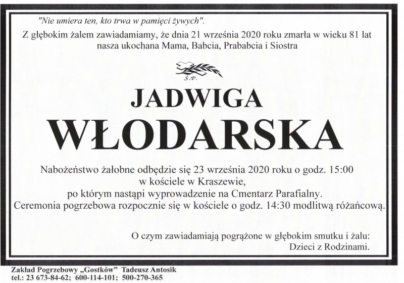 Jadwiga Włodarska