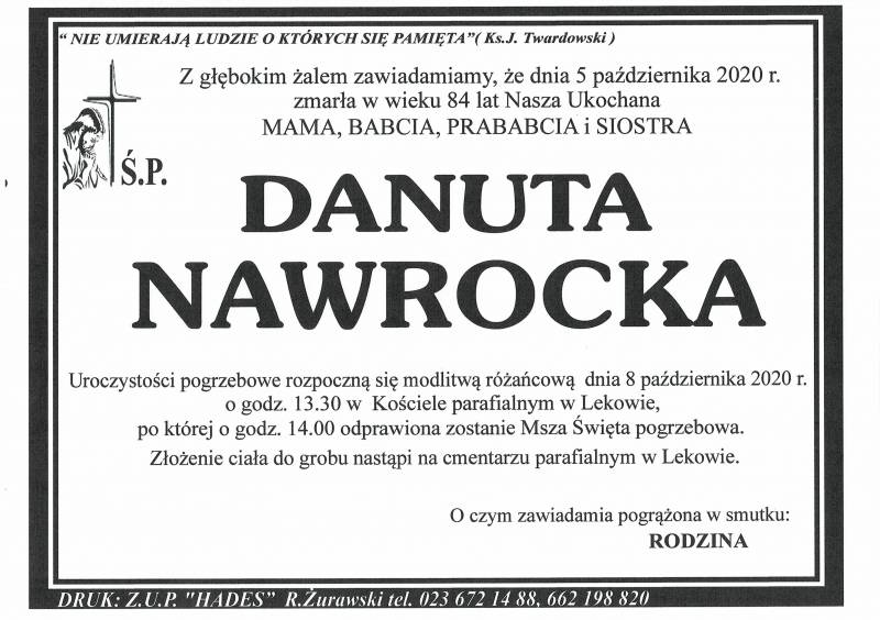 DANUTA NAWROCKA