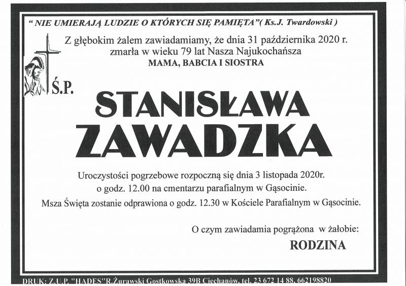 Stanisława Zawadzka