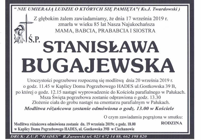 Stanisława Bugajewska