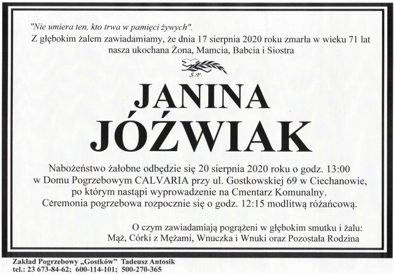 Janina JÓŹWIAK