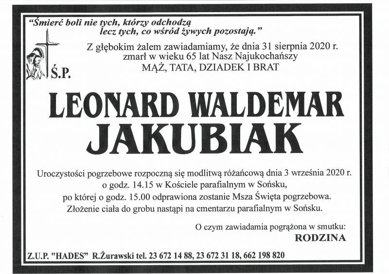 Leonard Waldemar Jakubiak