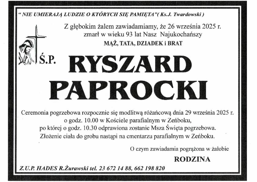 RYSZARD PAPROCKI