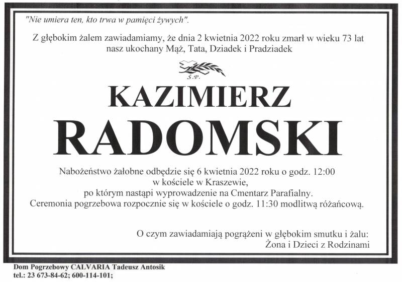 Kazimierz Radomski