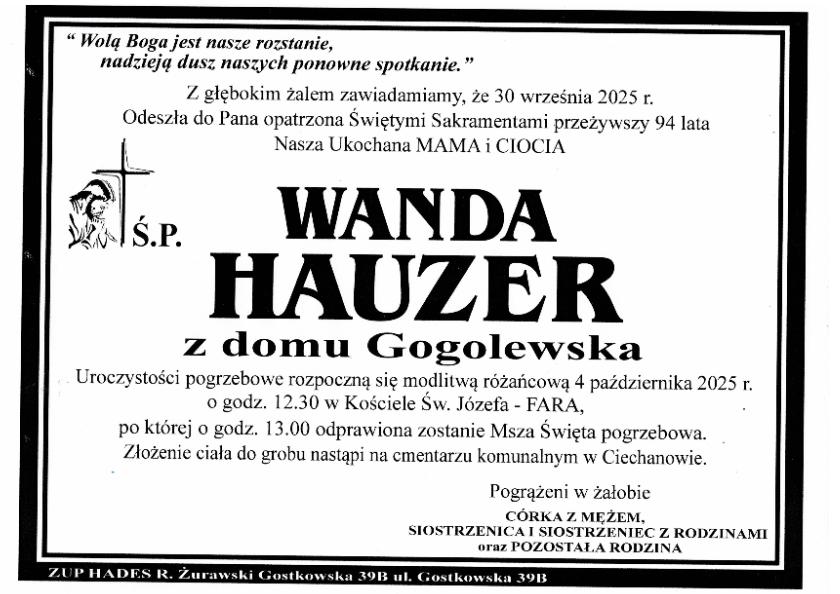 WANDA HAUZER