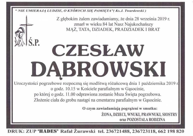 Czesław Dąbrowski