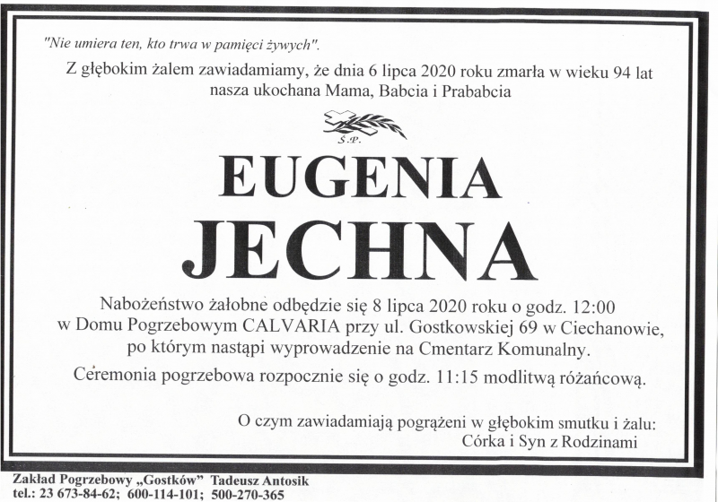 EUGENIA JECHNA