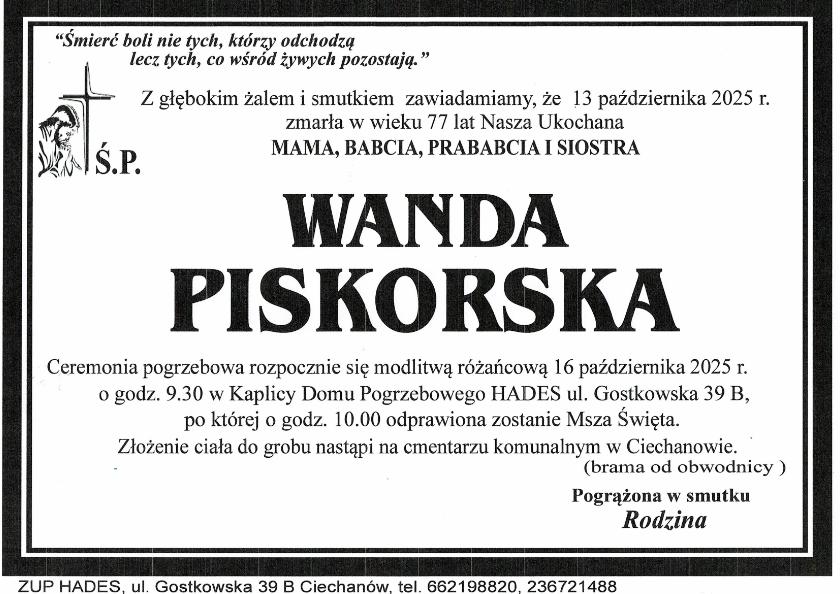 WANDA PISKORSKA