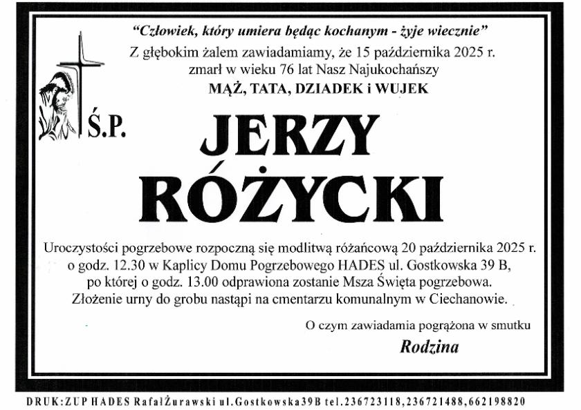 JERZY RÓŻYCKI