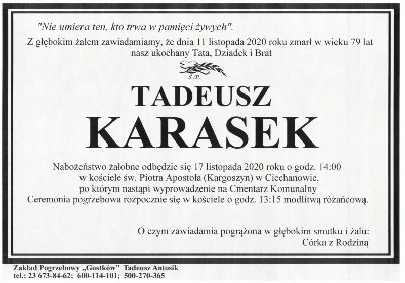 Tadeusz Karasek