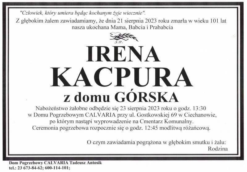 Irena Kacpura