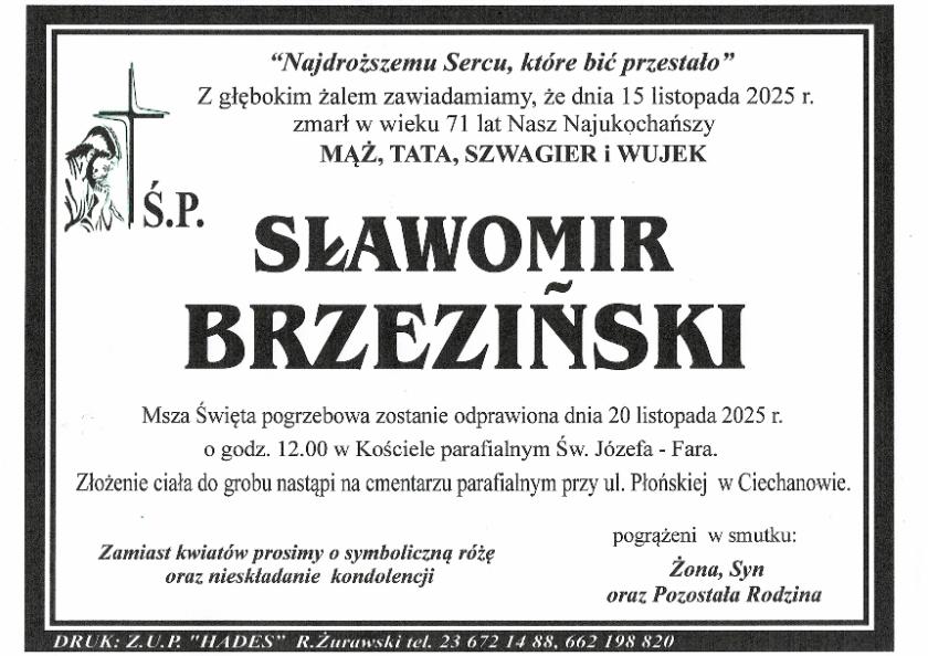 SŁAWOMIR BRZEZIŃSKI