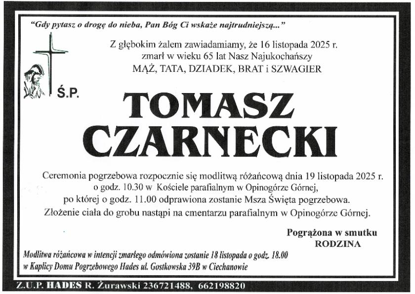TOMASZ CZARNECKI