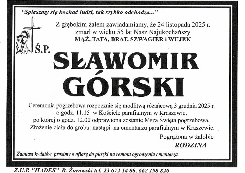 SŁAWOMIR GÓRSKI