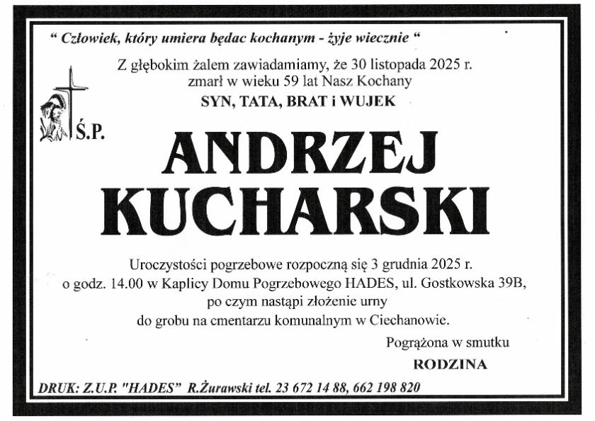 ANDRZEJ KUCHARSKI