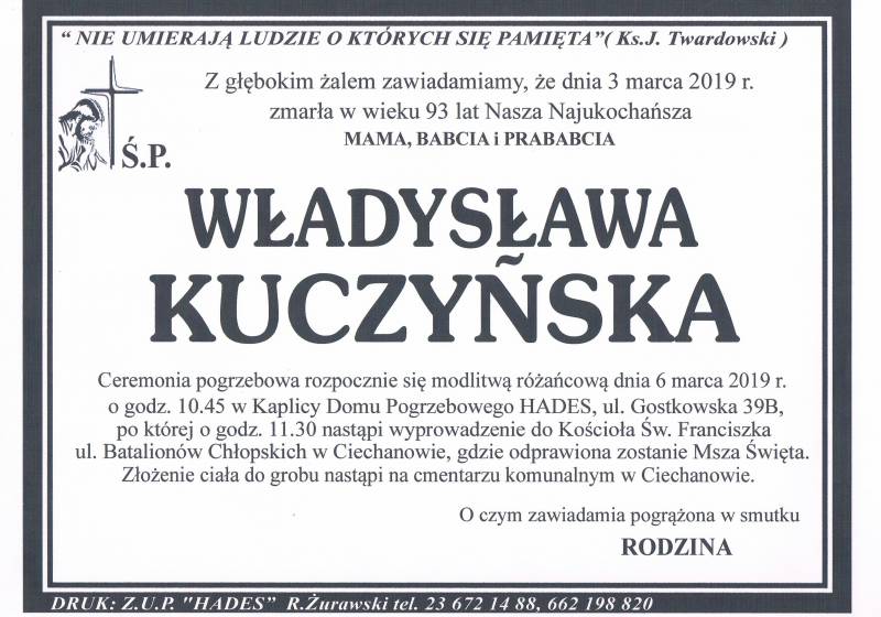 Władysława Kuczyńska