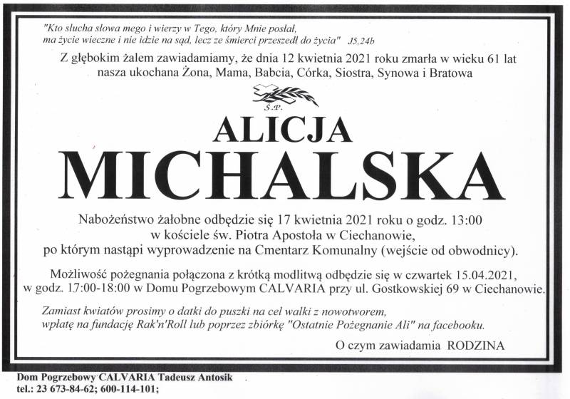 Alicja Michalska