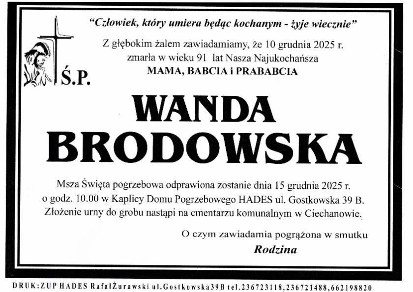 WANDA BRODOWSKA