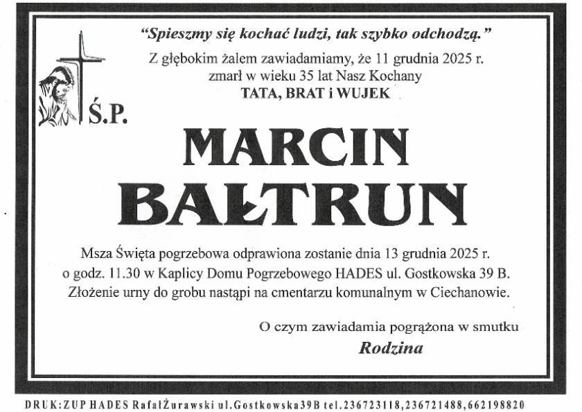 MARCIN BAŁTRUN