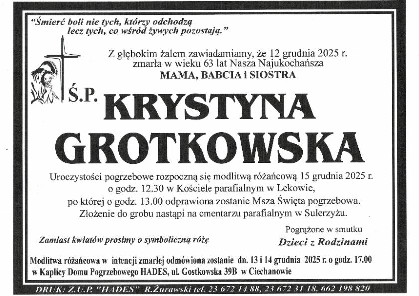 KRYSTYNA GROTKOWSKA