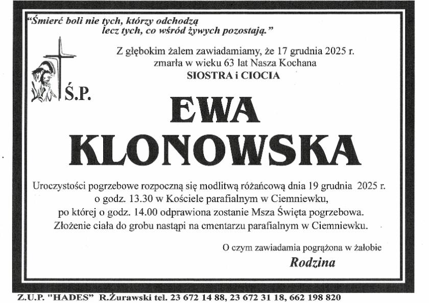 EWA KLONOWSKA