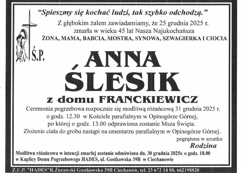 ŚLESIK ANNA