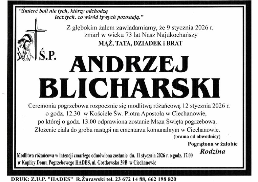 ANDRZEJ BLICHARSKI