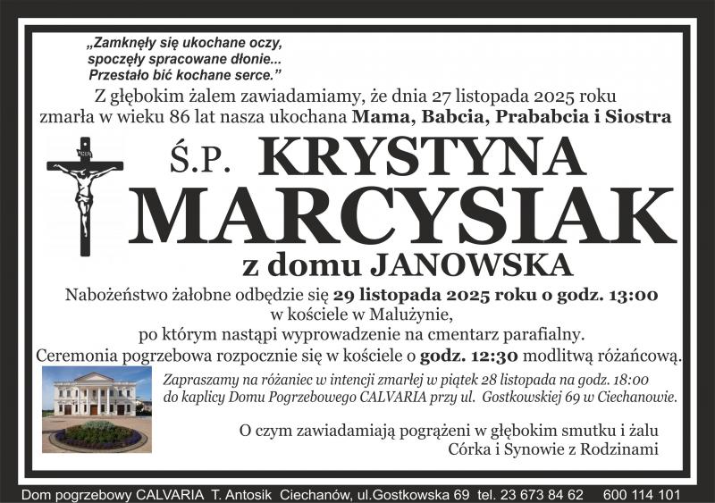 Krystyna Marcysiak