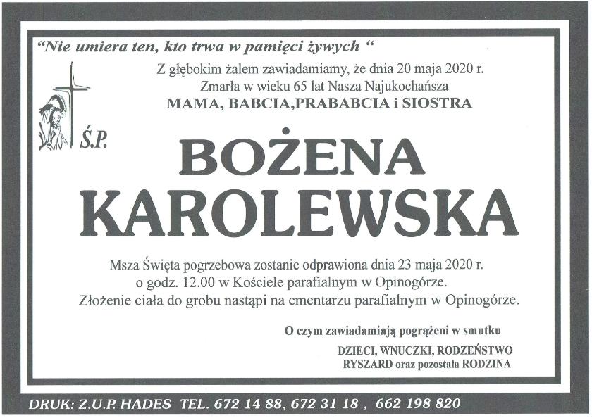 Bożena Karolewska