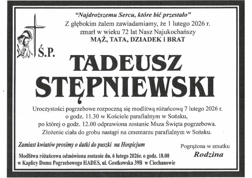 TADEUSZ STĘPNIEWSKI