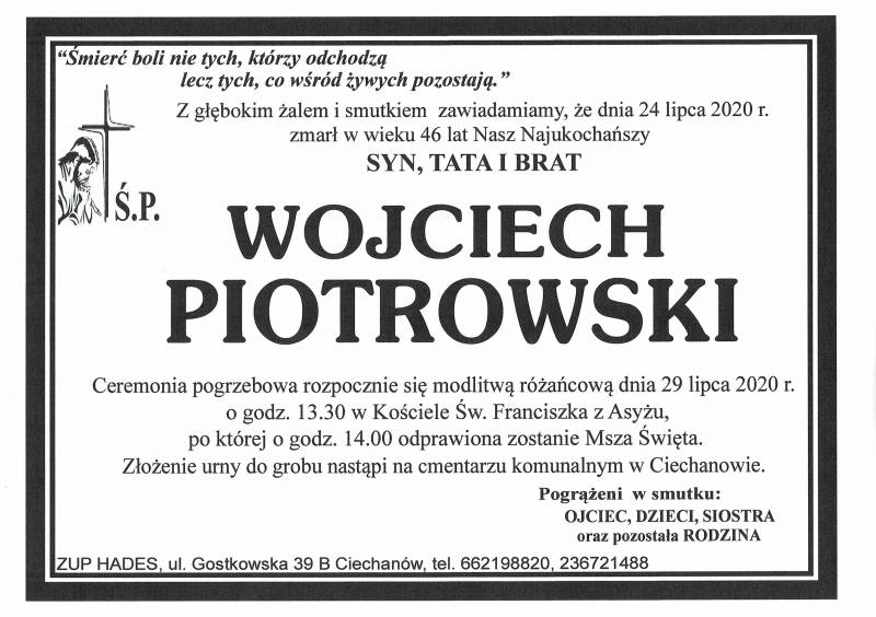 WOJCIECH PIOTROWSKI
