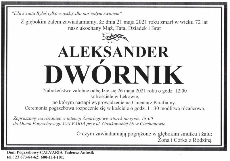 Aleksander Dwórnik