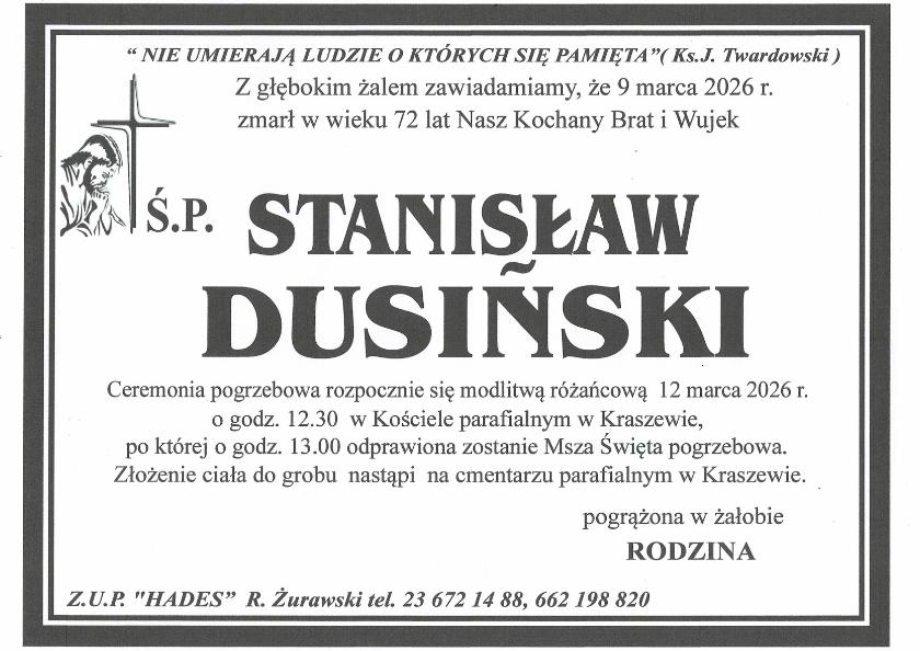 STANISŁAW DUSIŃSKI