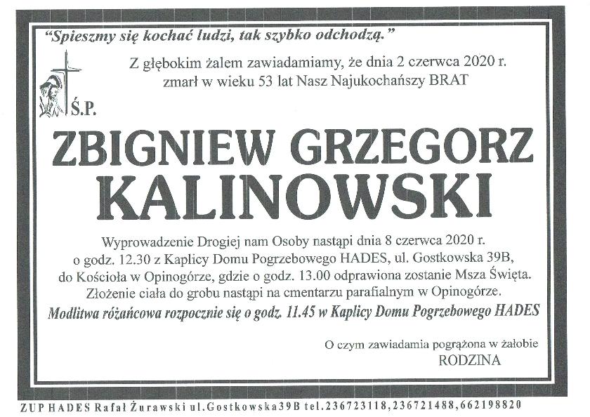 Zbigniew Grzegorz Kalinowski