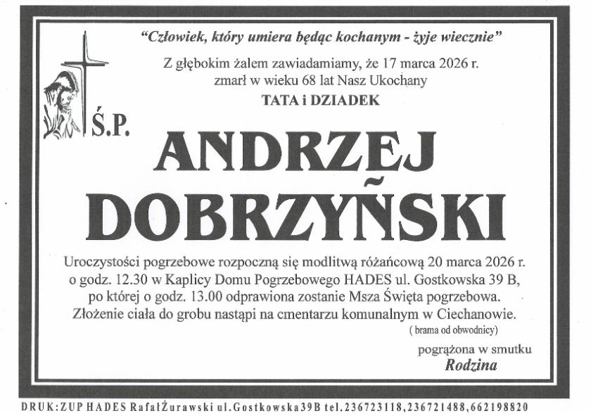 ANDRZEJ DOBRZYŃSKI