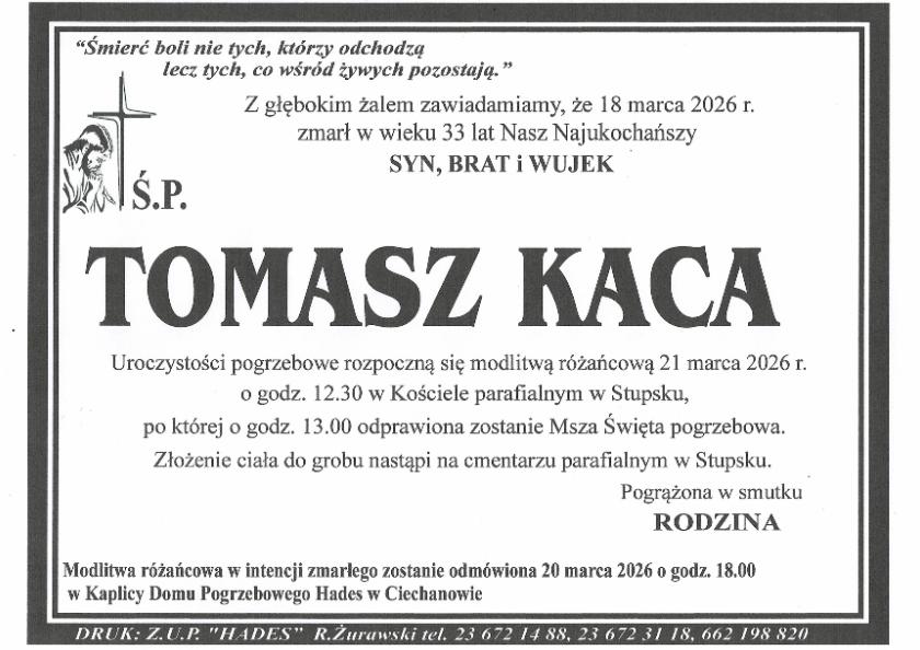 TOMASZ KACA