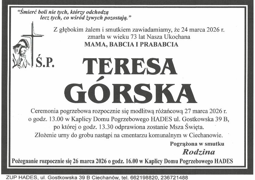 TERESA GÓRSKA