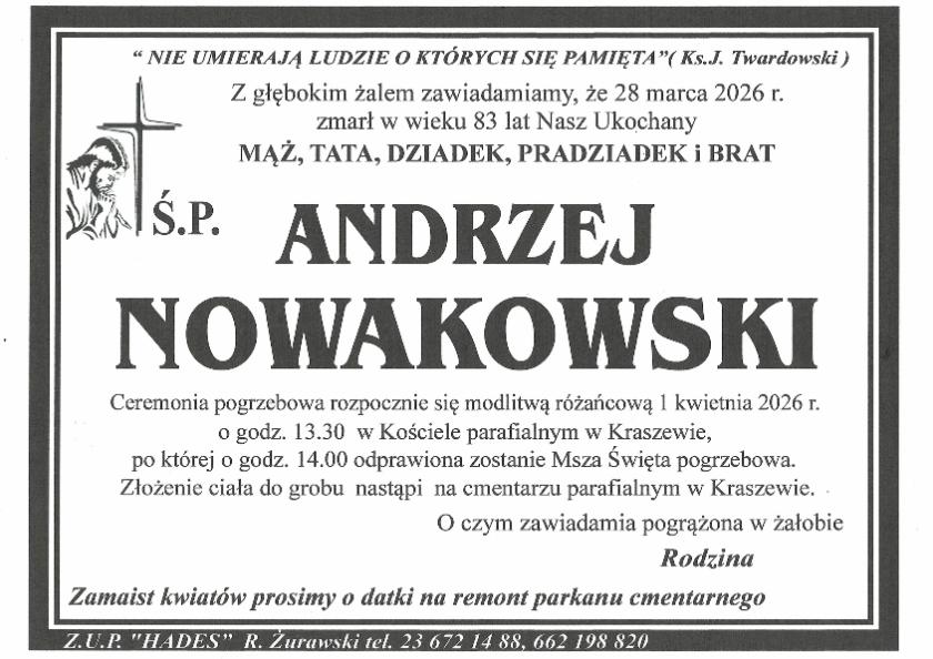 ANDRZEJ NOWAKOWSKI