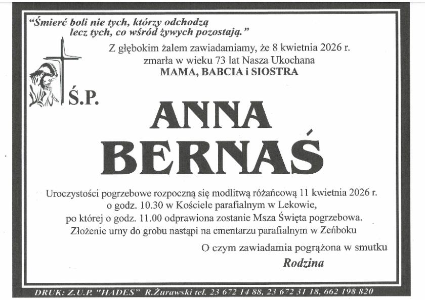 ANNA BERNAŚ