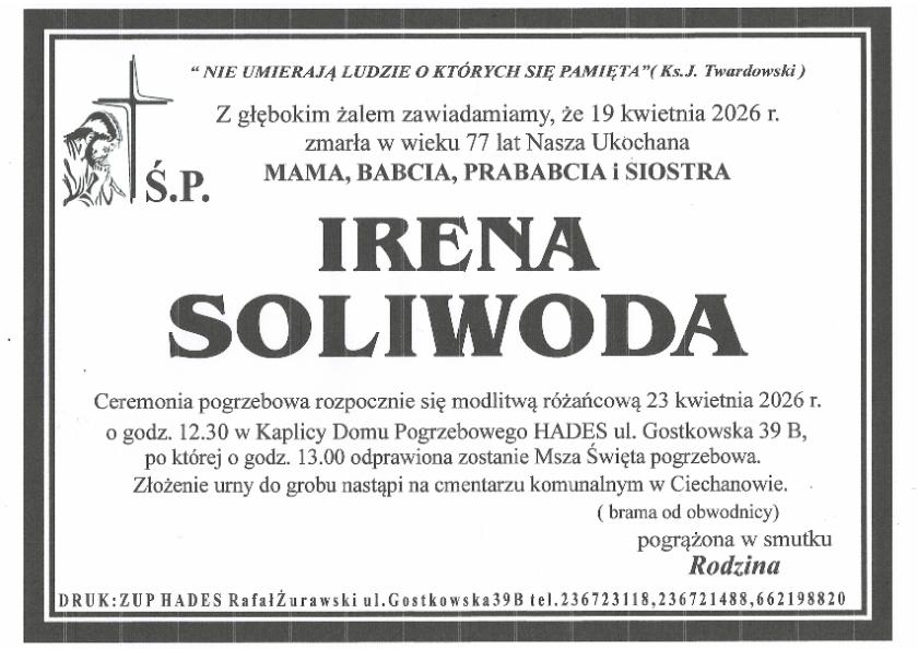 IRENA SOLIWODA 