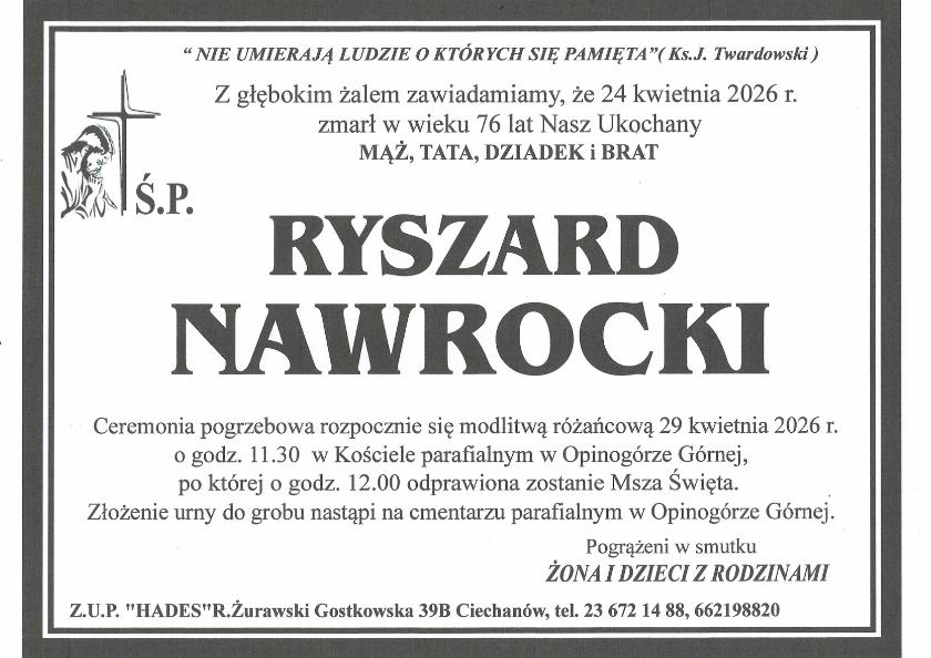RYSZARD NAWROCKI