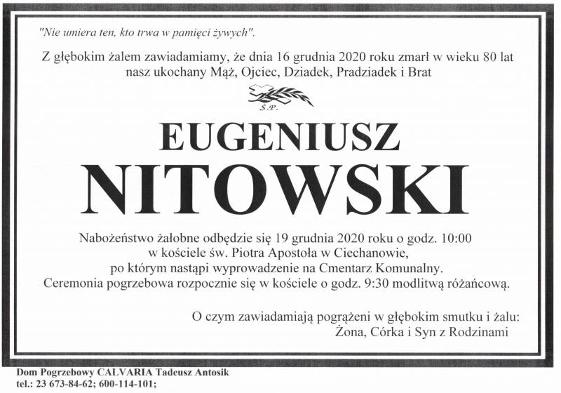 Eugeniusz Nitowski