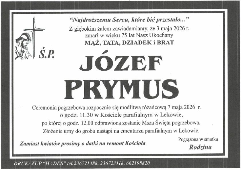 JÓZEF PRYMUS