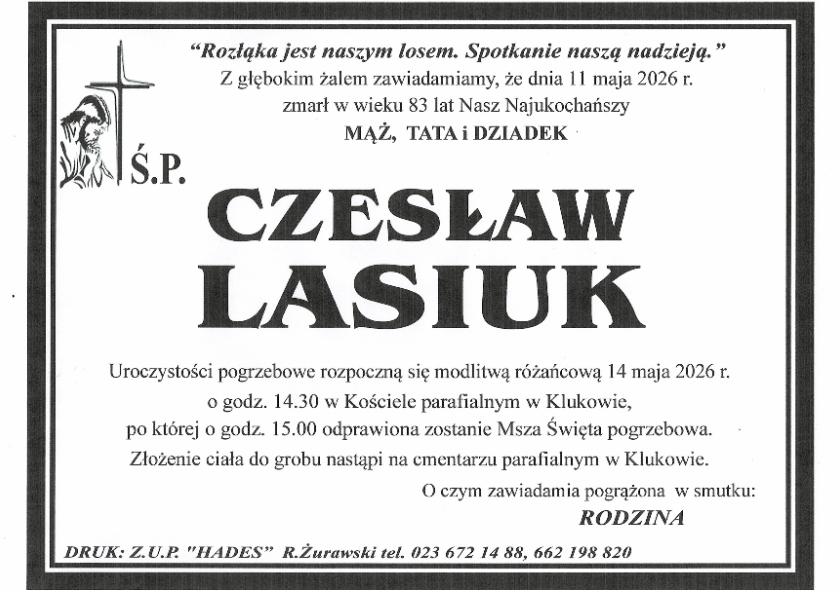 CZESŁAW LASIUK 