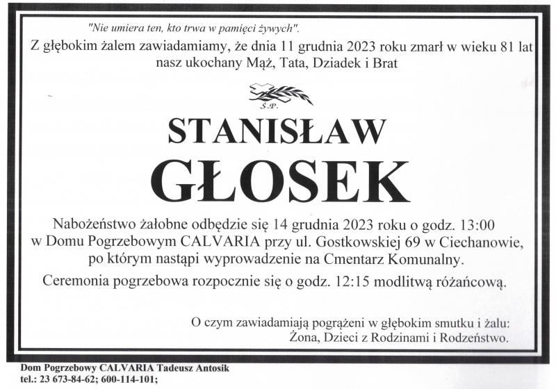 Stanisław Głosek