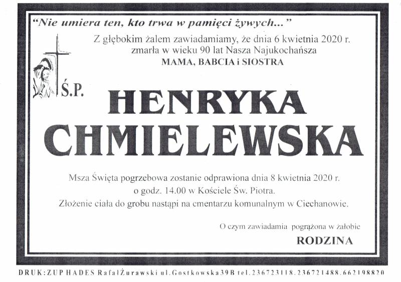 Henryka Chmielewska