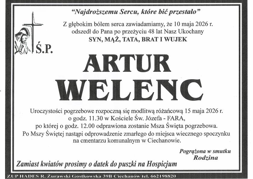 ARTUR WELENC